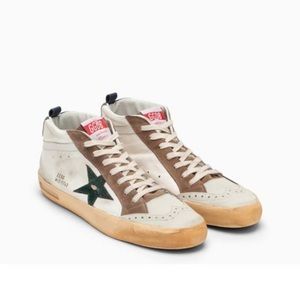 Men’s mid star golden goose sneakers